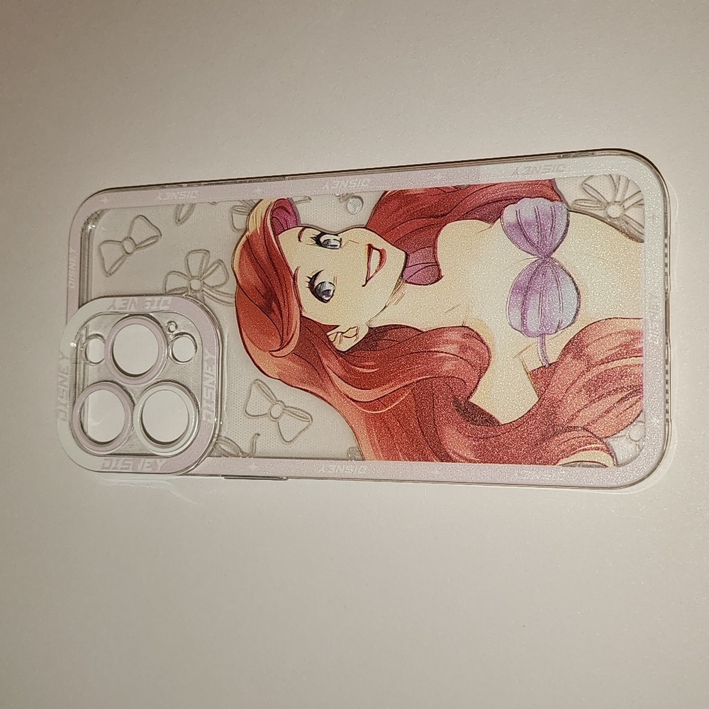 Brand new Apple IPhone 15 Pro Max  Disney Ariel Silicone Phone case